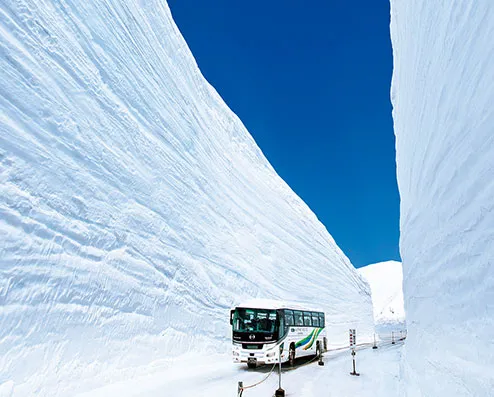  雪の大谷